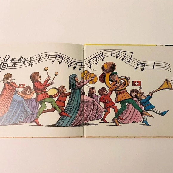 Vintage  1970 William Tell Book by Alan Blackwood Hardcover Printed in Italy - Picture 11 of 12